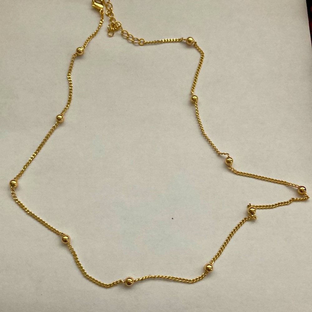 18k Plated Gold Necklace